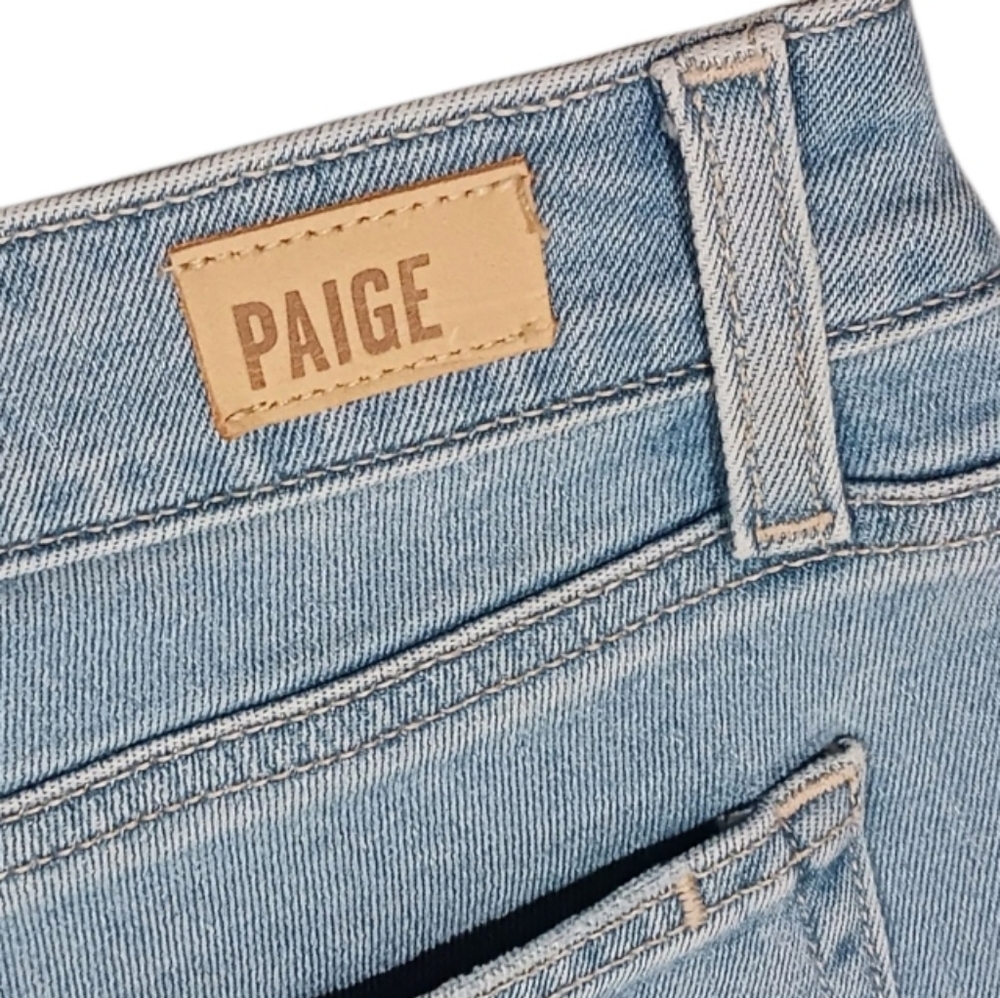 PAIGE Skyline Ankle Peg Jean Destructed - Picture 6 of 9
